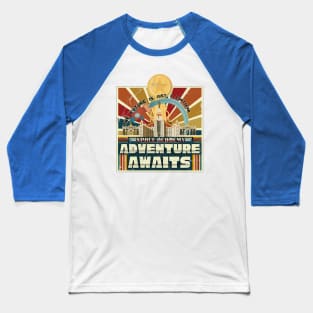 Space Academy - The Future is Just a Light Year Away Baseball T-Shirt